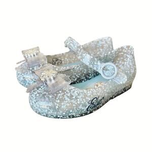 Mini Melissa Frozen Elsa Shoes - Size 8